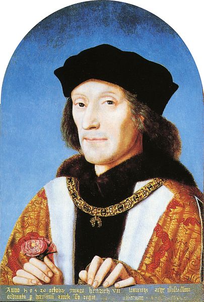 Margaret Beaufort's son, King Henry VII (Image in public domain)