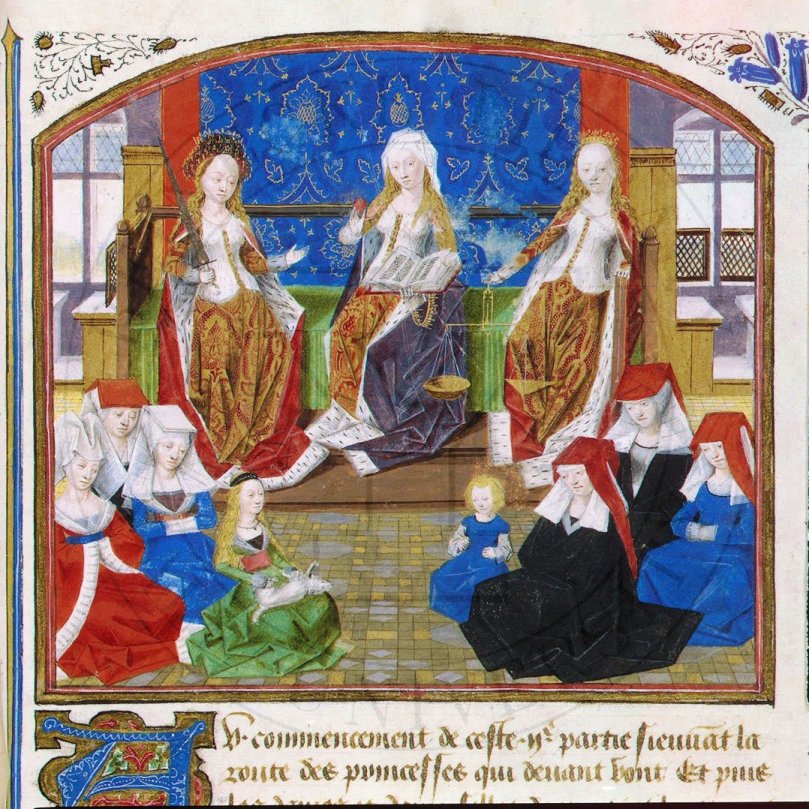 Medieval-Manuscript-Women-and-children