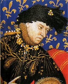 Portrait of Isabeau's husband, King Charles VI of France